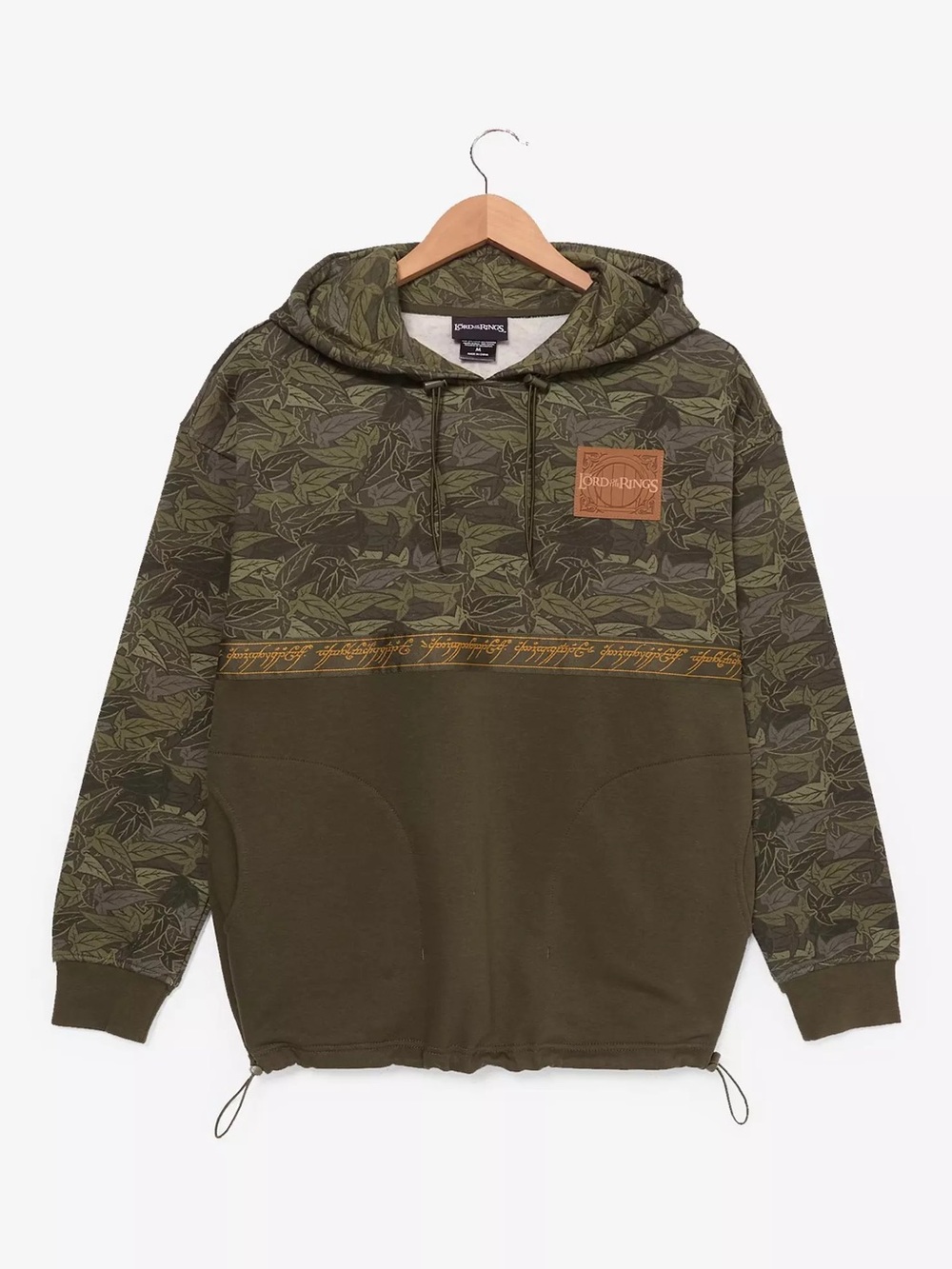 Unisex The Lord of the Rings Camo Contrast Hoodie — BoxLunch Exclusive
